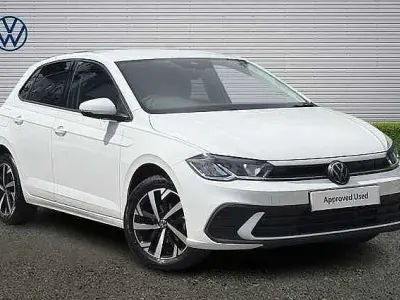 Used VW Polo Match 95 HP (69 kW) 2025 White Hatchback