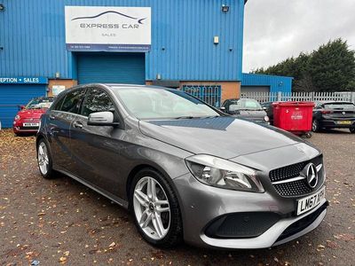 Grey Used 2017 Mercedes A200 AMG line Hatchback | £11,475 (Fair price)