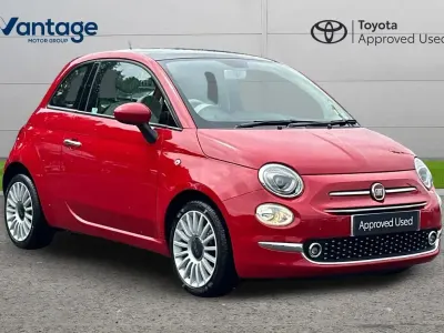 Used Fiat 500 Lounge 69 HP (50 kW) 2019 Red Hatchback