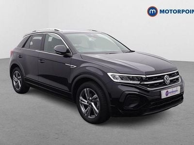 Black Used 2024 VW T-Roc R-line SUV | £24,949 (Fair price)