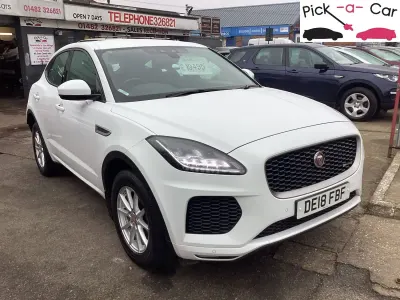 Begagnad Jaguar E-Pace R-Dynamic 150 HK (110 kW) 2018 Vit SUV