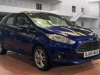 Used Ford Fiesta Zetec 2016 Blue Hatchback