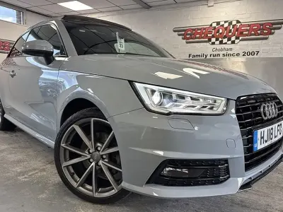 Used Audi A1 Black Edition 2018 Grey Hatchback