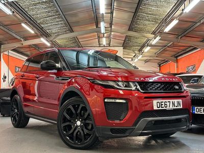 Used Land Rover Range Rover evoque HSE Dynamic 2018 Red Estate