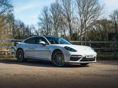 Used Porsche Panamera Turbo S E-Hybrid 2017 White Hatchback
