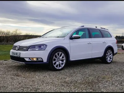 Used VW Passat Alltrack 140 HP (102 kW) 2014 White Estate
