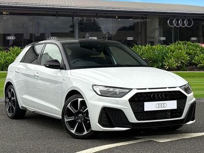 White New 2025 Audi A1 Sportback Black Edition Hatchback | £25,499 (Super price)