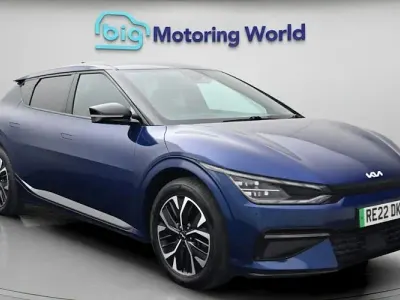 Used Kia EV6 GT-Line 239 kW (325 HP) 2022 Blue SUV