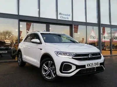 Used VW T-Roc R-line 150 HP (110 kW) 2025 White SUV