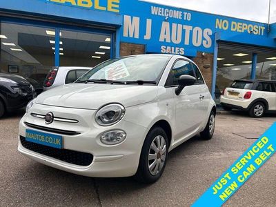 Used Fiat 500 Pop 69 HP (50 kW) 2016 White Hatchback