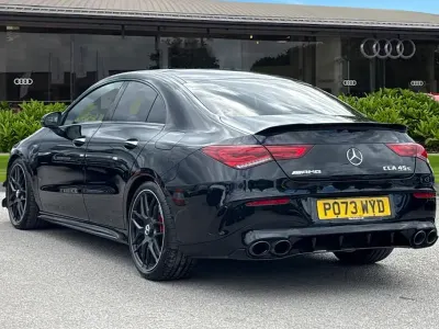 Usado Mercedes CLA45 AMG AMG 421 HP (309 kW) 2023 Preto Sedan