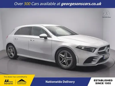 Begagnad Mercedes A180 Executive 136 HK (100 kW) 2021 Silver Halvkombi
