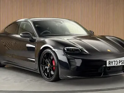 Used Porsche Taycan Performance Package 439 kW (598 HP) 2023 Jet black Sedan
