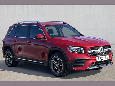 Used Mercedes GLB200 AMG Line Premium 161 HP (118 kW) 2021 Red SUV