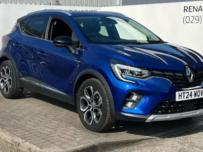 Used Renault Captur Techno 91 HP (66 kW) 2024 Blue  SUV