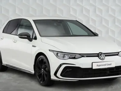 Used VW Golf VIII Black Edition 150 HP (110 kW) 2024 White Hatchback