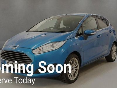 Used Ford Fiesta Titanium 2013 Blue Hatchback
