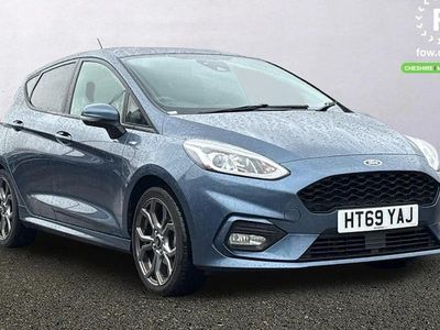Used Ford Fiesta ST-Line 125 HP (91 kW) 2019 Blue Hatchback