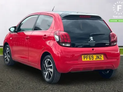 Used Peugeot 108 Allure 72 HP (52 kW) 2020 Red Hatchback