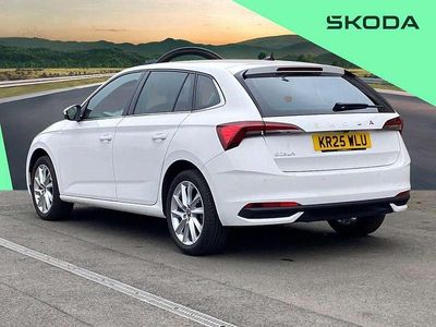 Used Skoda Scala SE L 95 HP (69 kW) 2025 White Hatchback
