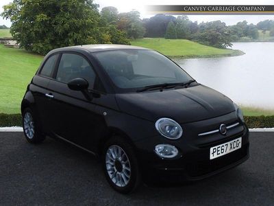 Used Fiat 500 Pop Star 69 HP (50 kW) 2017 Black Hatchback