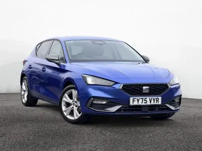 Begagnad Seat Leon FR 2025 Blå Halvkombi