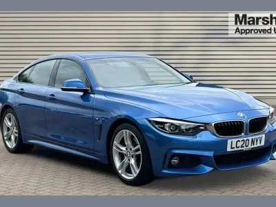 Usado BMW 420 M Sport 184 CV (135 kW) 2020 Azul Coupe