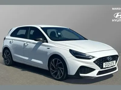 Used Hyundai i30 N Line 160 HP (117 kW) 2021 White Hatchback