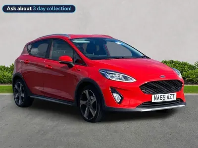 Used Ford Fiesta Active X 125 HP (91 kW) 2019 Red Hatchback