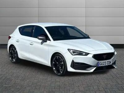 Used Cupra Leon VZ1 241 HP (177 kW) 2023 White Hatchback