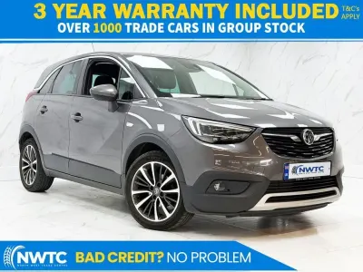 Used Vauxhall Crossland X Elite 83 HP (61 kW) 2019 Grey SUV