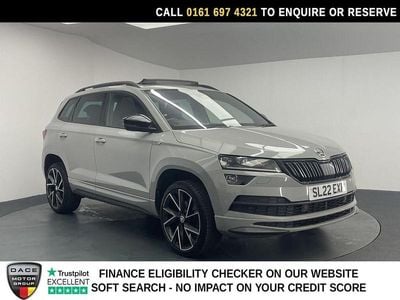 Used Skoda Karoq SportLine 150 HP (110 kW) 2022 Grey SUV