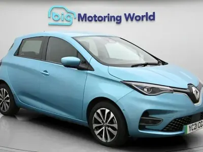 Used Renault Zoe GT-Line 100 kW (136 HP) 2021 Blue Hatchback