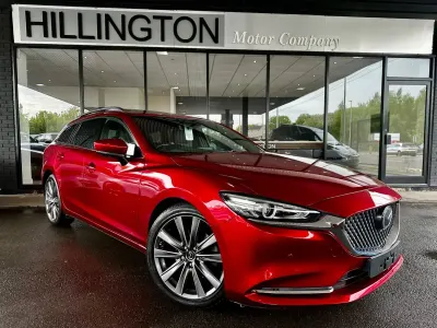 Begagnad Mazda 6 Inclusive 184 HK (135 kW) 2019 Röd Kombi