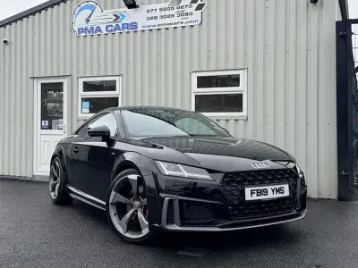 Used Audi TT S-Line 245 HP (180 kW) 2019 Black Coupe