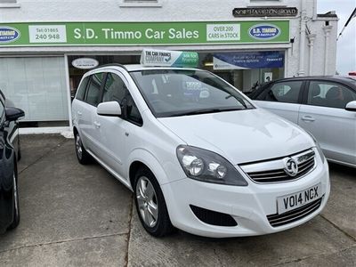 used Vauxhall Zafira 1.8i [120] Exclusiv 5dr MPV