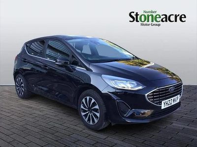 Used Ford Fiesta Titanium 99 HP (72 kW) 2022 Black Hatchback