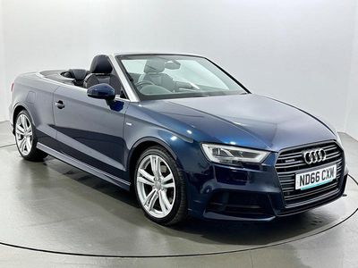 Used Audi A3 Cabriolet S-Line 2016 Blue Cabriolet