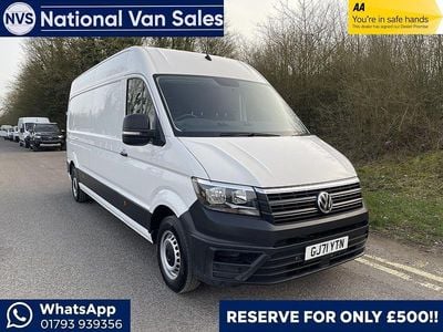 Used VW Crafter Trendline 140 HP (102 kW) 2022 White Van