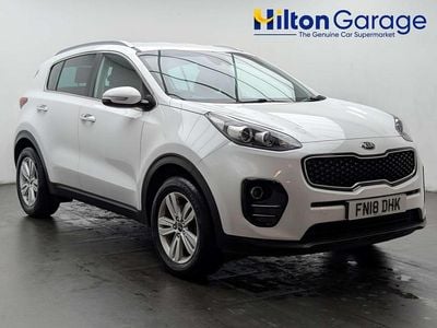 Used Kia Sportage 177 HP (130 kW) 2018 White SUV