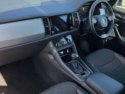 Używany Skoda Kodiaq SE Drive 150 KM (110 kW) 2023 Niebieski SUV