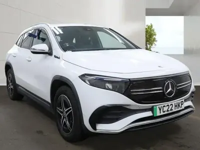 Used Mercedes EQA350 AMG line 214 kW (292 HP) 2022 White SUV