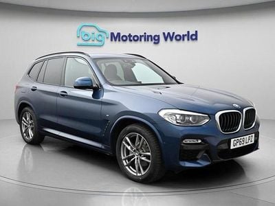 Used BMW X3 M Sport 190 HP (139 kW) 2019 Blue SUV
