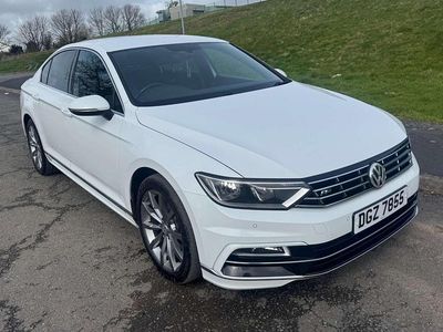 Used VW Passat R-line 2016 White Sedan
