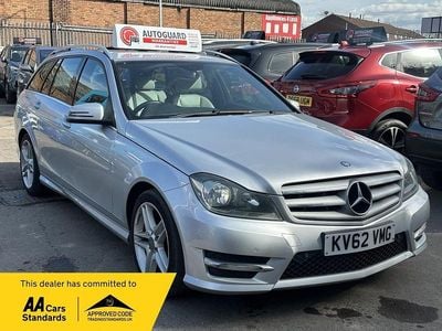 Used Mercedes C220 AMG 170 HP (125 kW) 2012 Silver Estate
