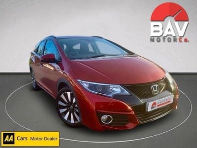 Red Used 2018 Honda Civic SE Plus Estate | £6,795 (Super price)