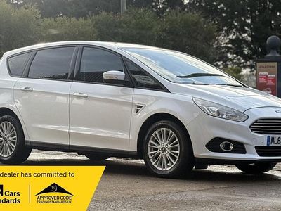 White Used 2018 Ford S-MAX Zetec MPV | £7,490 (Fair price)