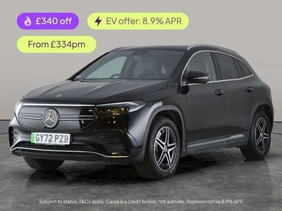 Black Used 2022 Mercedes EQA350 AMG line SUV | £20,982 (Good price)