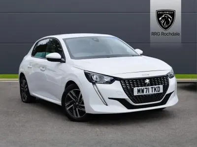 Second-hand Peugeot 208 Allure Premium 101 CP (74 kW) 2021 Alb Hatchback