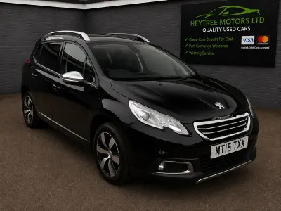 Used Peugeot 2008 Allure 115 HP (84 kW) 2015 Black SUV